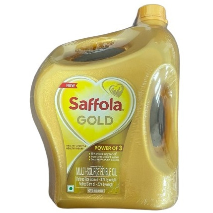 Saffola Gold Refined Cooking Oil 2L