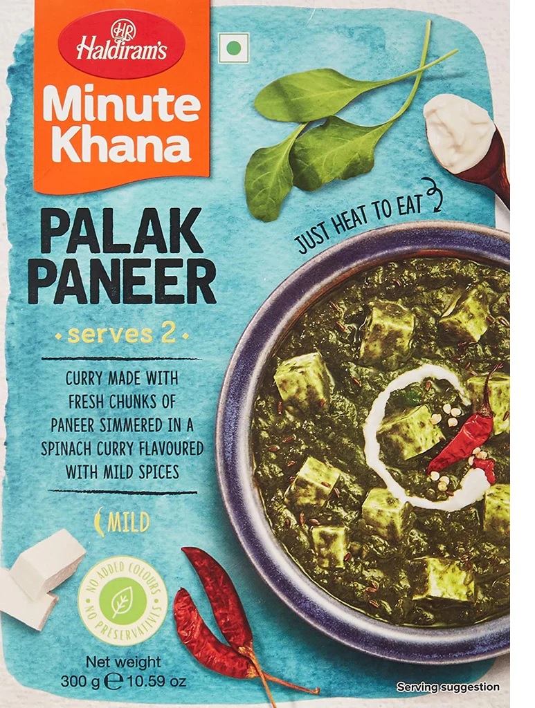 HR RTE Palak Paneer 300g