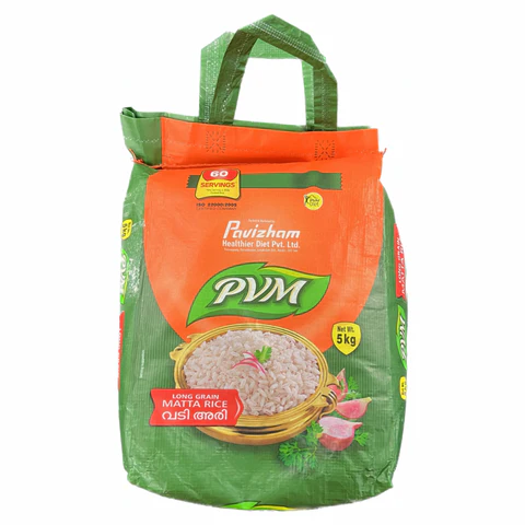 Pavizham Short Grain Matta Rice 10lb