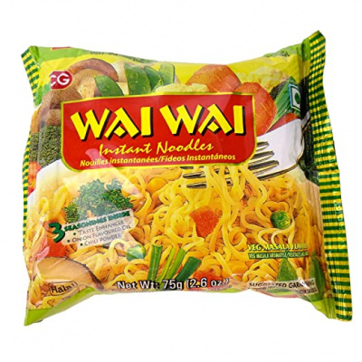 Wai Wai Vegetable Noddles 75G