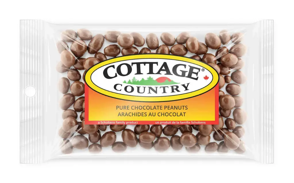 Cottage Country Chocolate Peanuts 100g