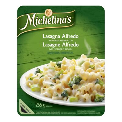 Michelina's Frozen Lasagna Alfredo