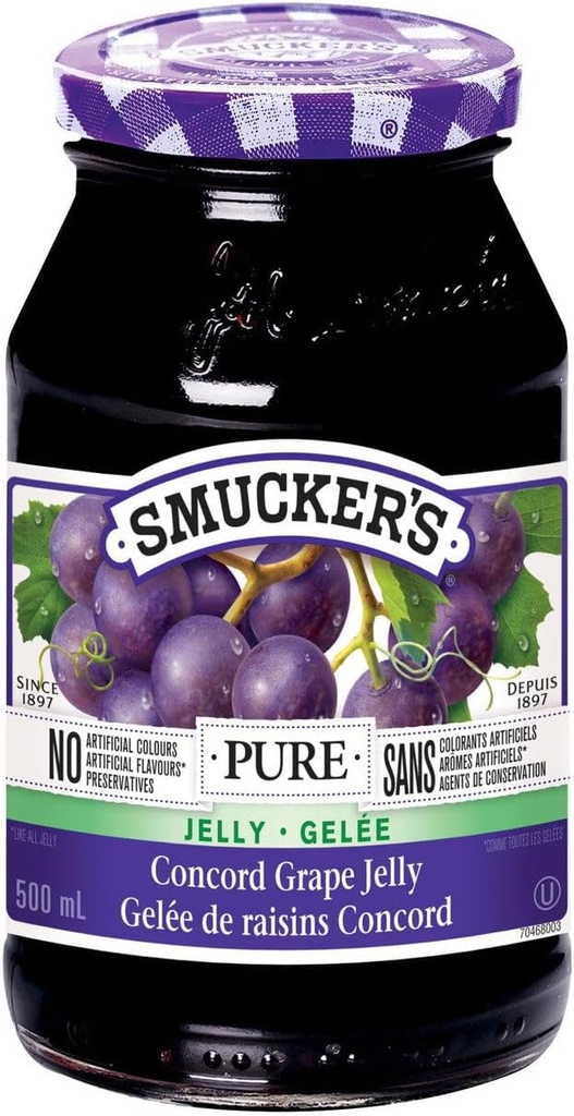Smucker's Grape Flavoured Fruit Jelly