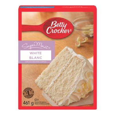 Betty & Crocker White Cake Mix, Super Moist
