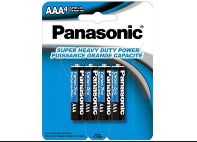 Panasonic Batteries AAA 4 Pack