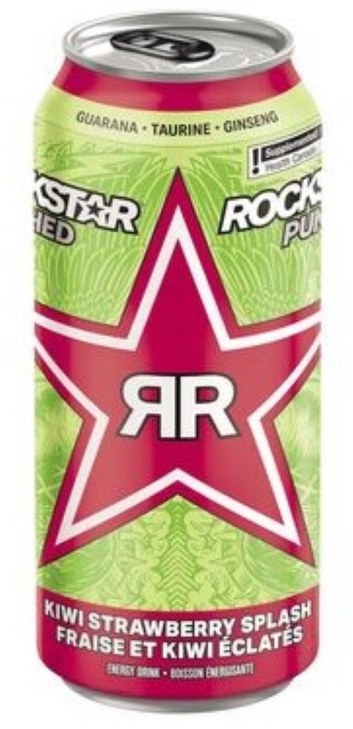 Rockstar Punched Kiwi Strawberry 473 ml