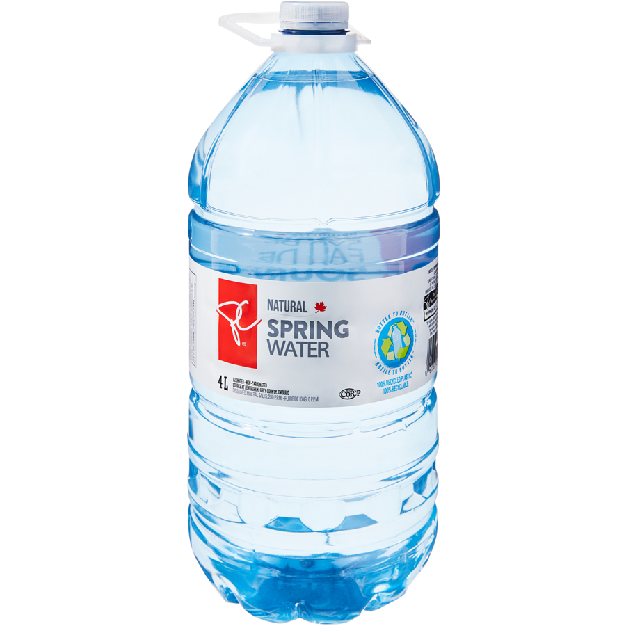 PC Natural Spring Water 4l