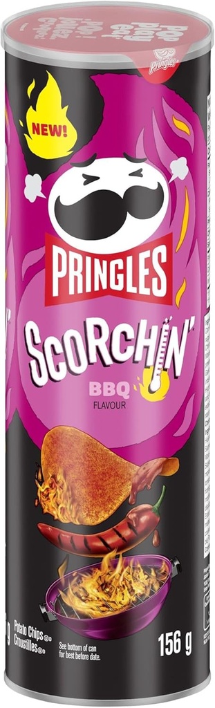 Pringles Scorchin BBQ 156g