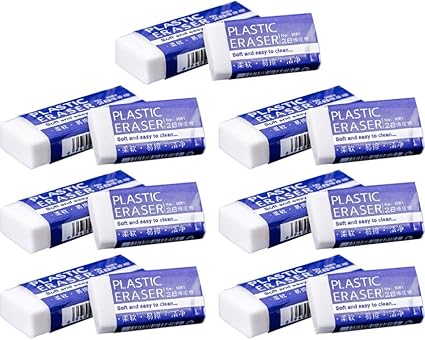  XDD 2B Eraser Rubber for Pencils 30 Pcs