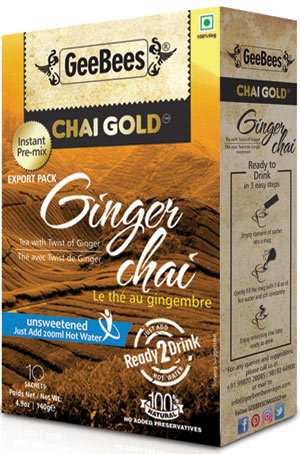 GeeBees Ginger Chai 150g