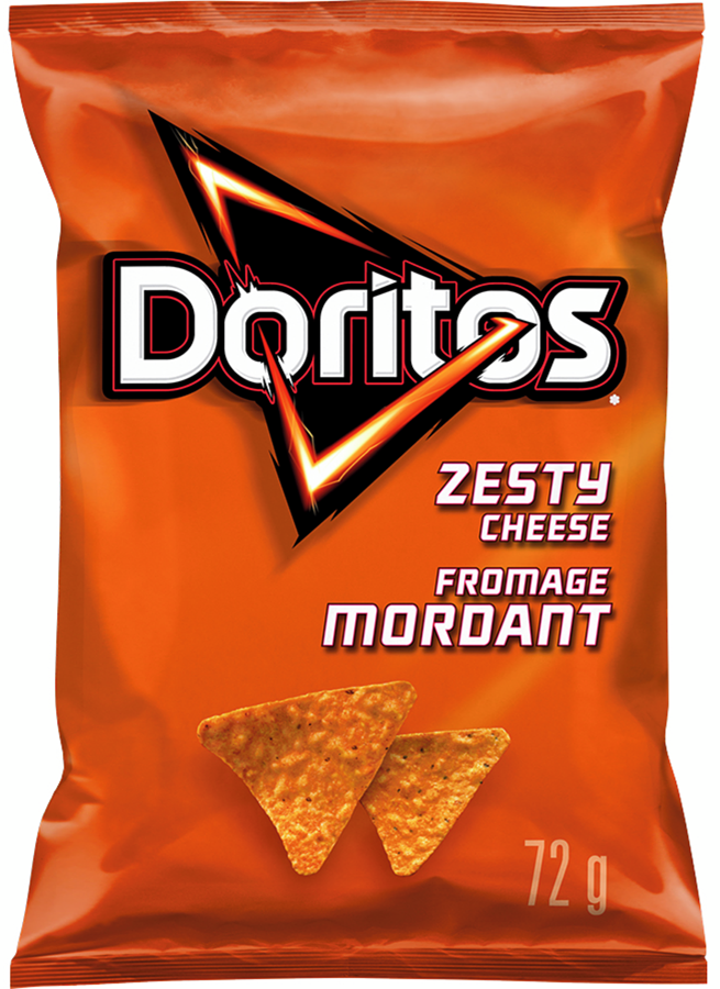Doritos Zesty Cheese 72g