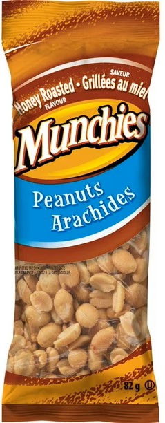 Munchies Honey Peanuts 82g