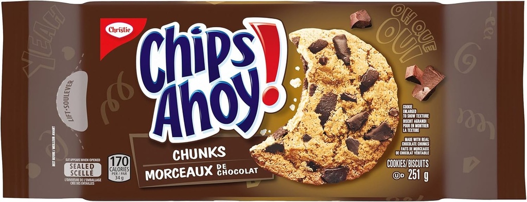 Christie Chips Ahoy Choco Chunk 251g