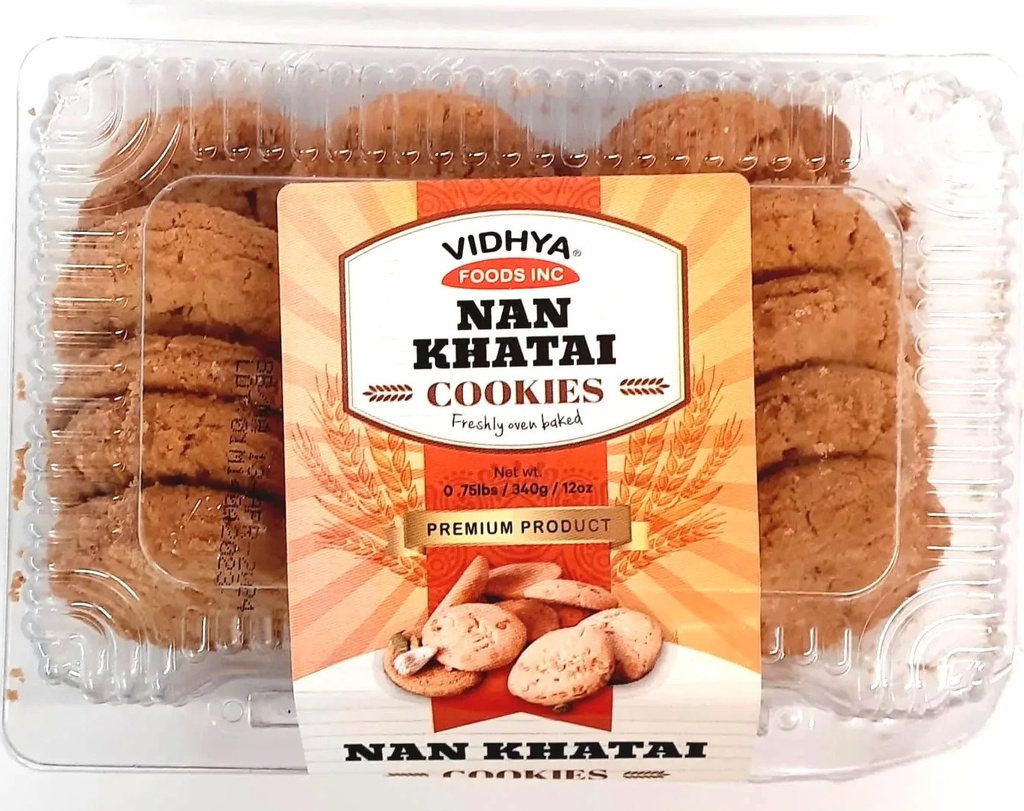 Vidhya Nankhathai Cookies 340g