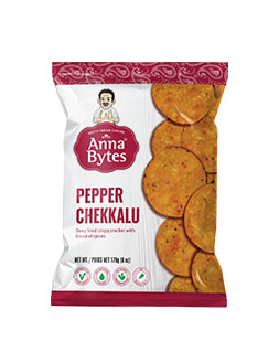 Anna Bytes Pepper Chekkalu 170g