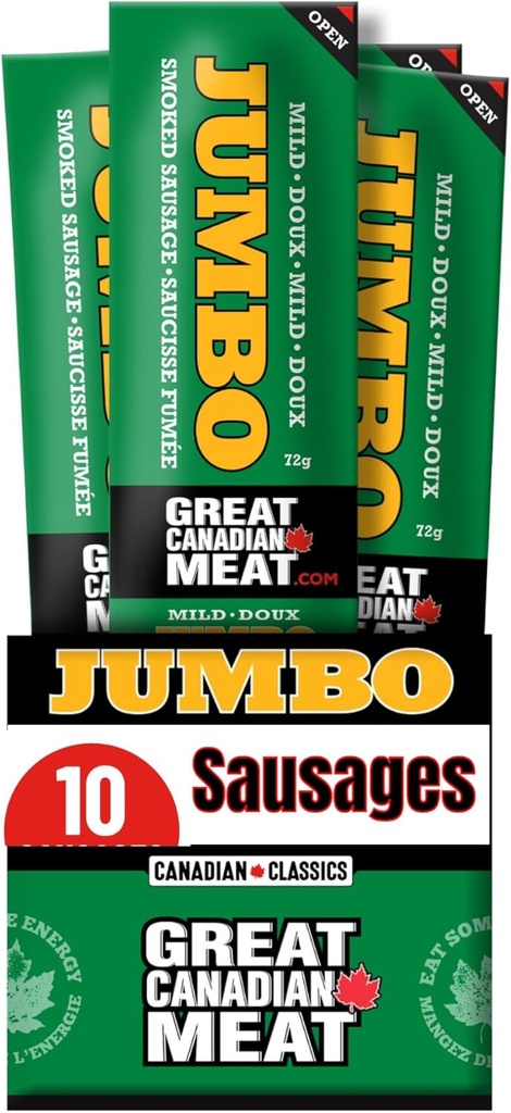GC Meat Jumbo Mild Smoked Sausage 72g