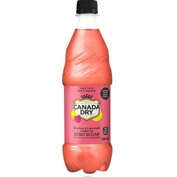 Canada Dry Ginger Ale Raspberry Lemonade 500 ml