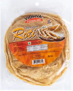 Vidhya Roti Plain 500g