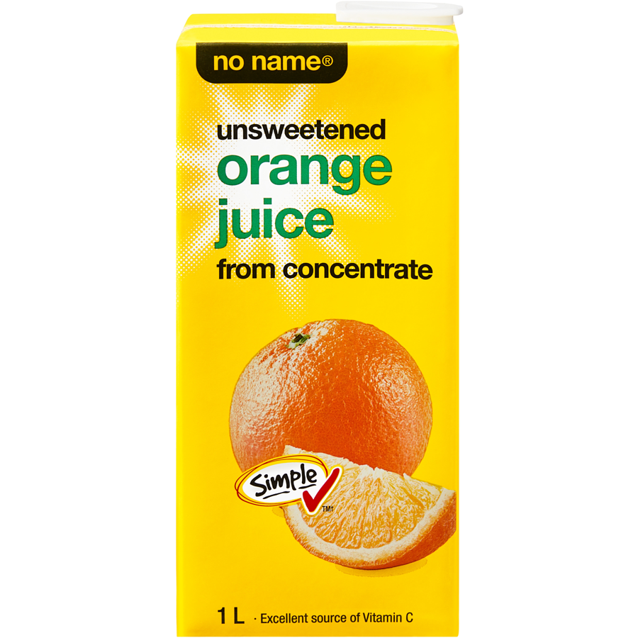 No Name Orange Juice1l