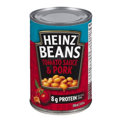 Heinz Beans Tomato Sauce and Pork 398 ml