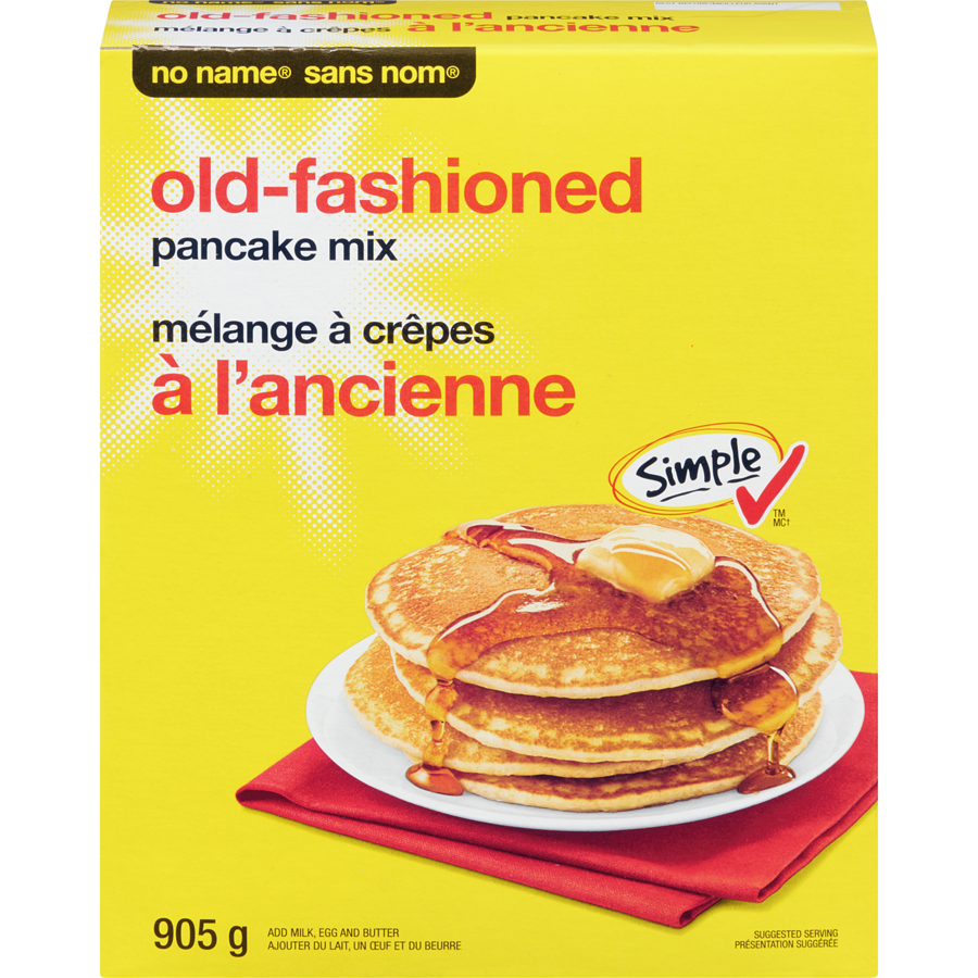No Name Old Fashioned Pancake Mix 905g