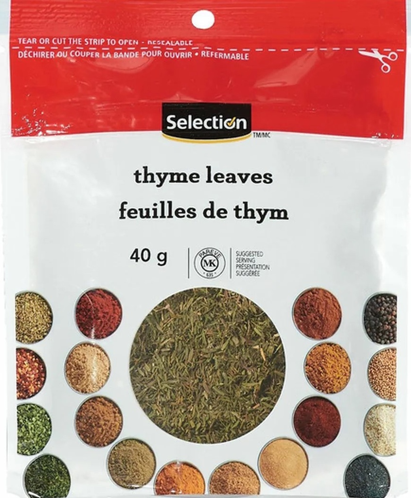 Selection Thymes Leaves 40g