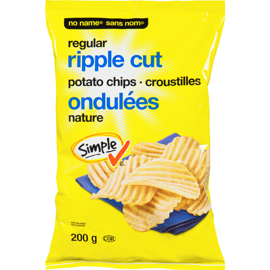 No Name Chips Ripple Cut 200g