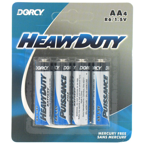 Dorcy AA Battaries 4 Pack 