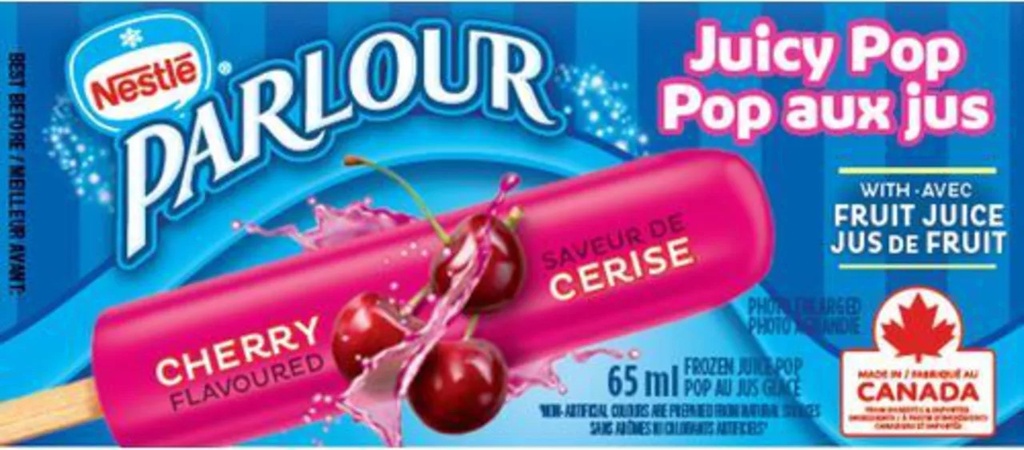 Nestle Parlour Juicy Pop Cherry 65ml