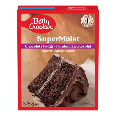 Betty Crocker Cake Mix Chocolate Fudge  375g
