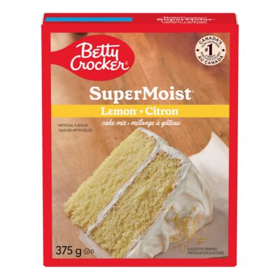 Betty Crocker Cake Mix Lemon  375g