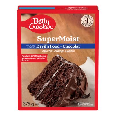 Betty Crocker Cake Mix Devils Food  375g