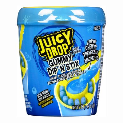 Juicy Drop Gummy Dip 'N' Stix 96g