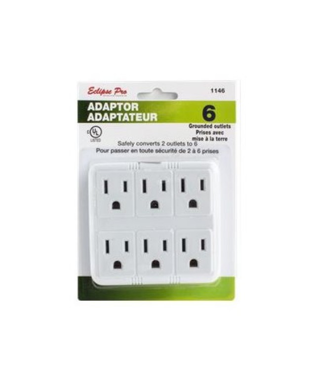Eclipse Pro Wall Adaptor 6 Outlets