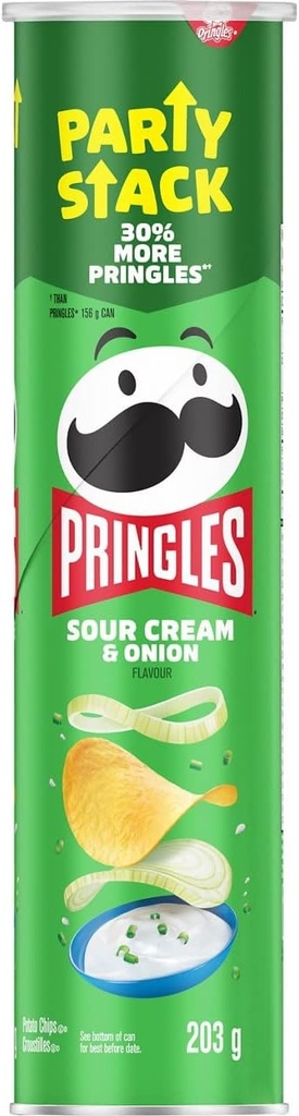 Pringles Sour Cream & Onion 203g
