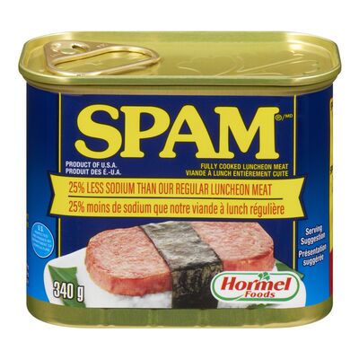 Spam Luncheon Meat 25% Low 340g