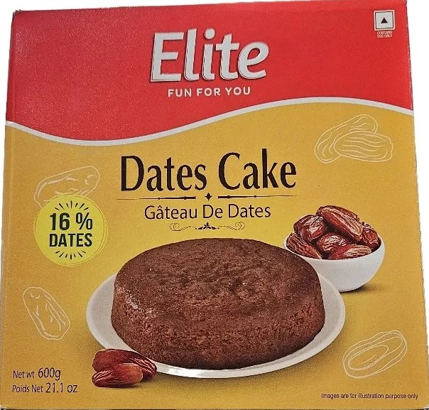 Elite Dates cake 600g