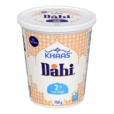 Khaas Dahi Plain Yogurt 2% 750g