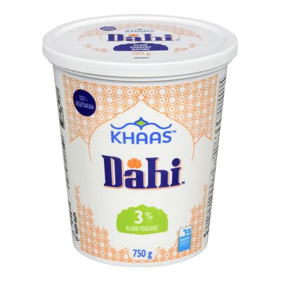 Khaas Dahi Plain Yogurt 3% 750g