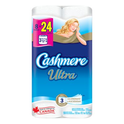 Cashmere Ultra 8=24 Bathroom Tissues