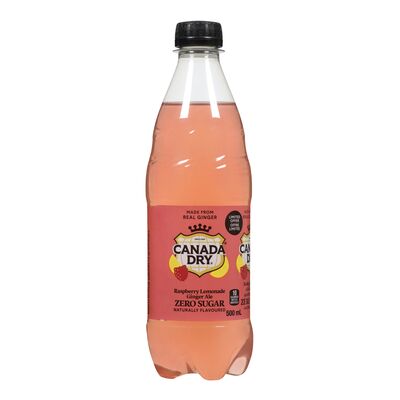 Ginger Ale Z.Sugar Raspberry Lemonade 500 ml