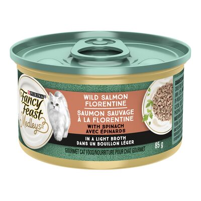 Fancy Feast Wild Salmon Florentine 85g