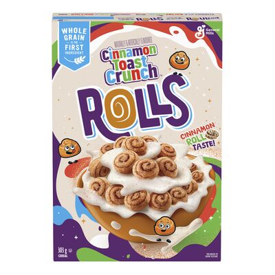 GM Whole Grain Cinnamon Toast Crunch Rolls 303g