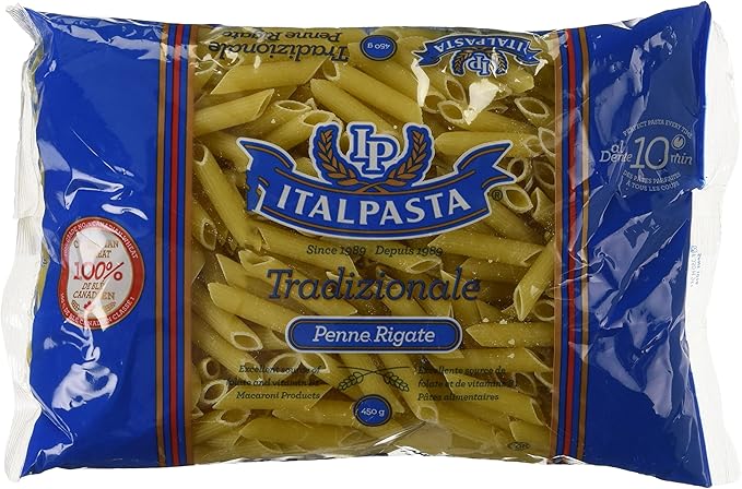 Ital Pasta Penne Rigate 450g