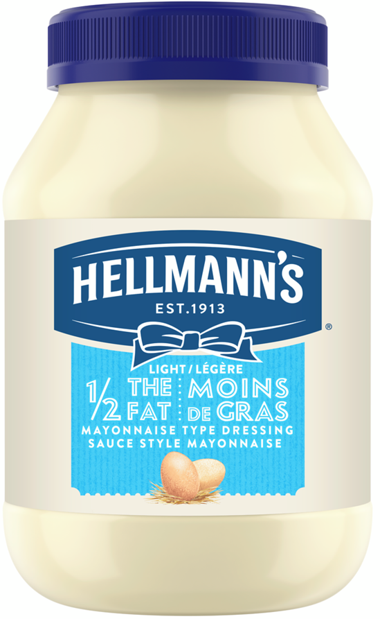 Hellmann's 1/2 Fat Mayo 890ml