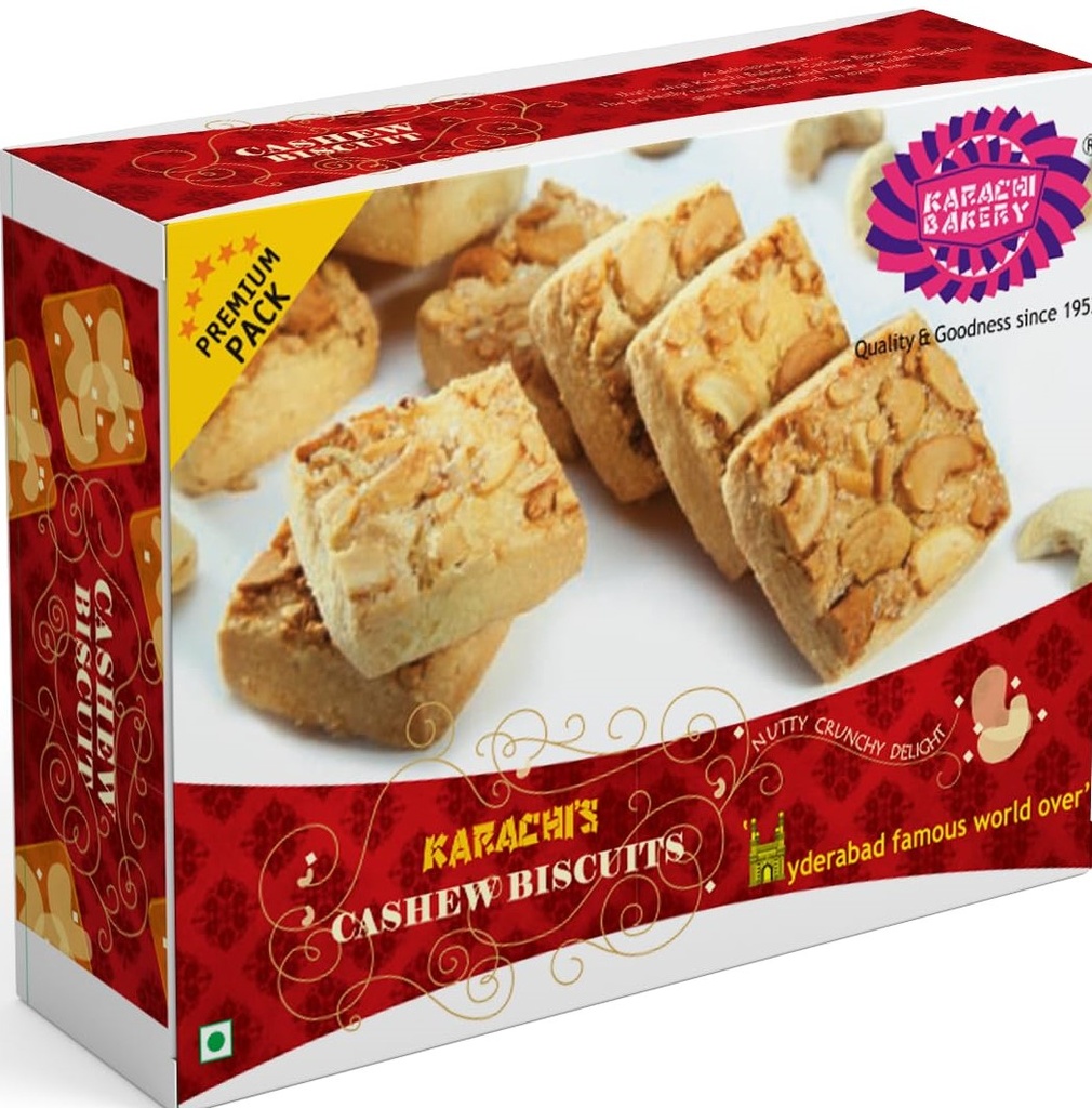 Karachi Biscuits Cashew 400g