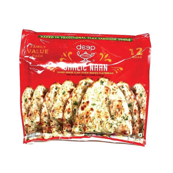 Deep F.P Garlic Naan 12pc