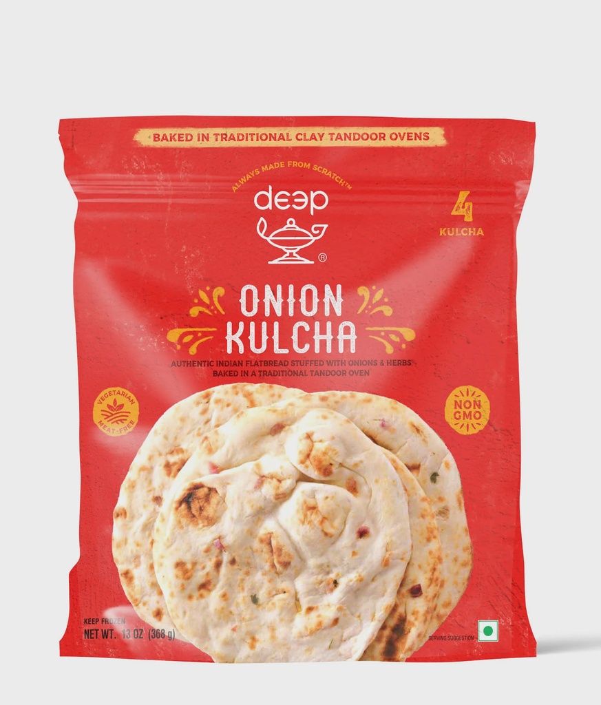 Deep Onion Kulcha 4pc