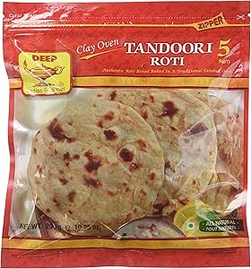 Deep Tandoori Roti 5Pc