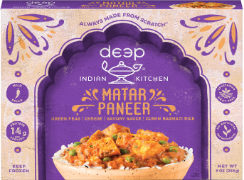 Deep Frozen Mutter Paneer